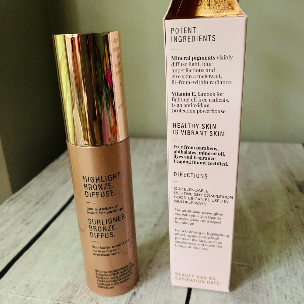 New JLO BEAUTY That Star Filter PINK CHAMPAGNE Complexion Booster 1oz Full Size - Picture 2 of 2